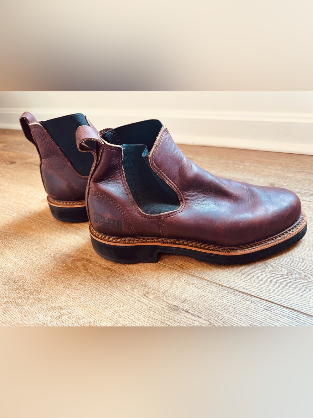 Duluth Trading Company Men's Australian Slip On Work Boots Item 64106 - Size 10
